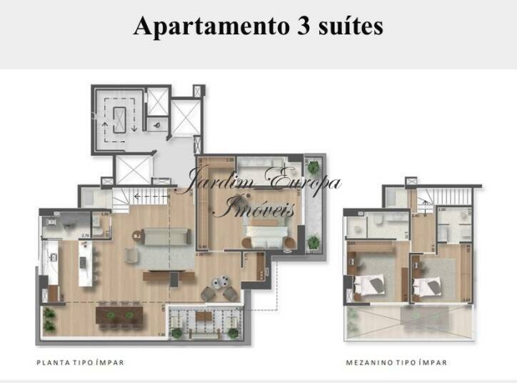 Apartamento à venda com 2 quartos, 151m² - Foto 11